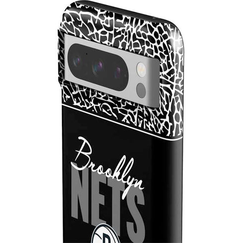 NBA Brooklyn Nets Elephant Print Google Pixel 8 Pro Impact Case